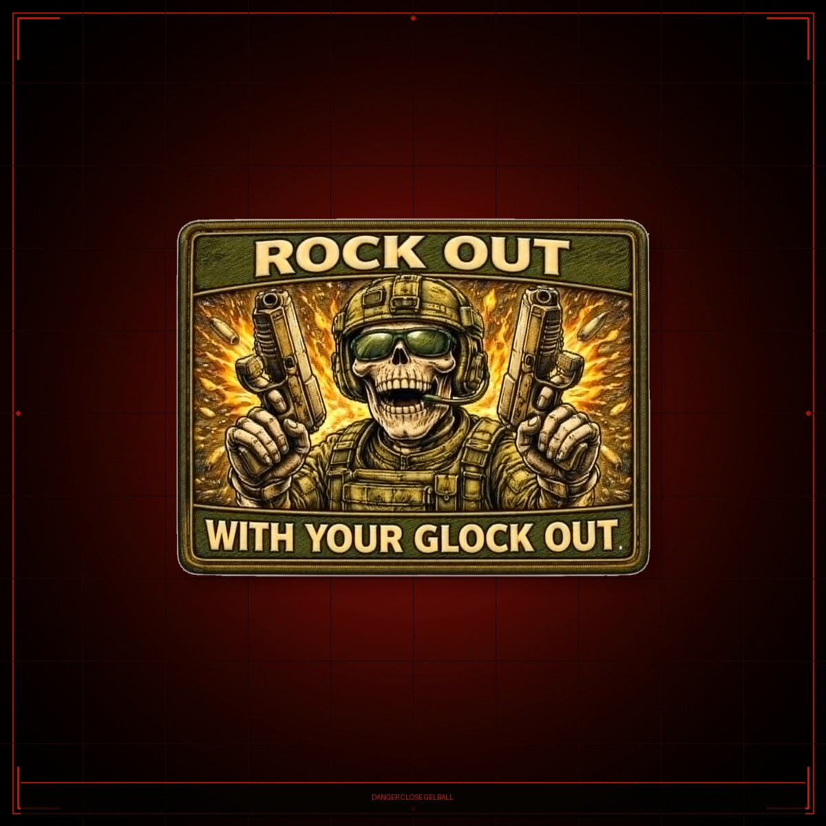 Rock Out With Your Glock Out - Patch