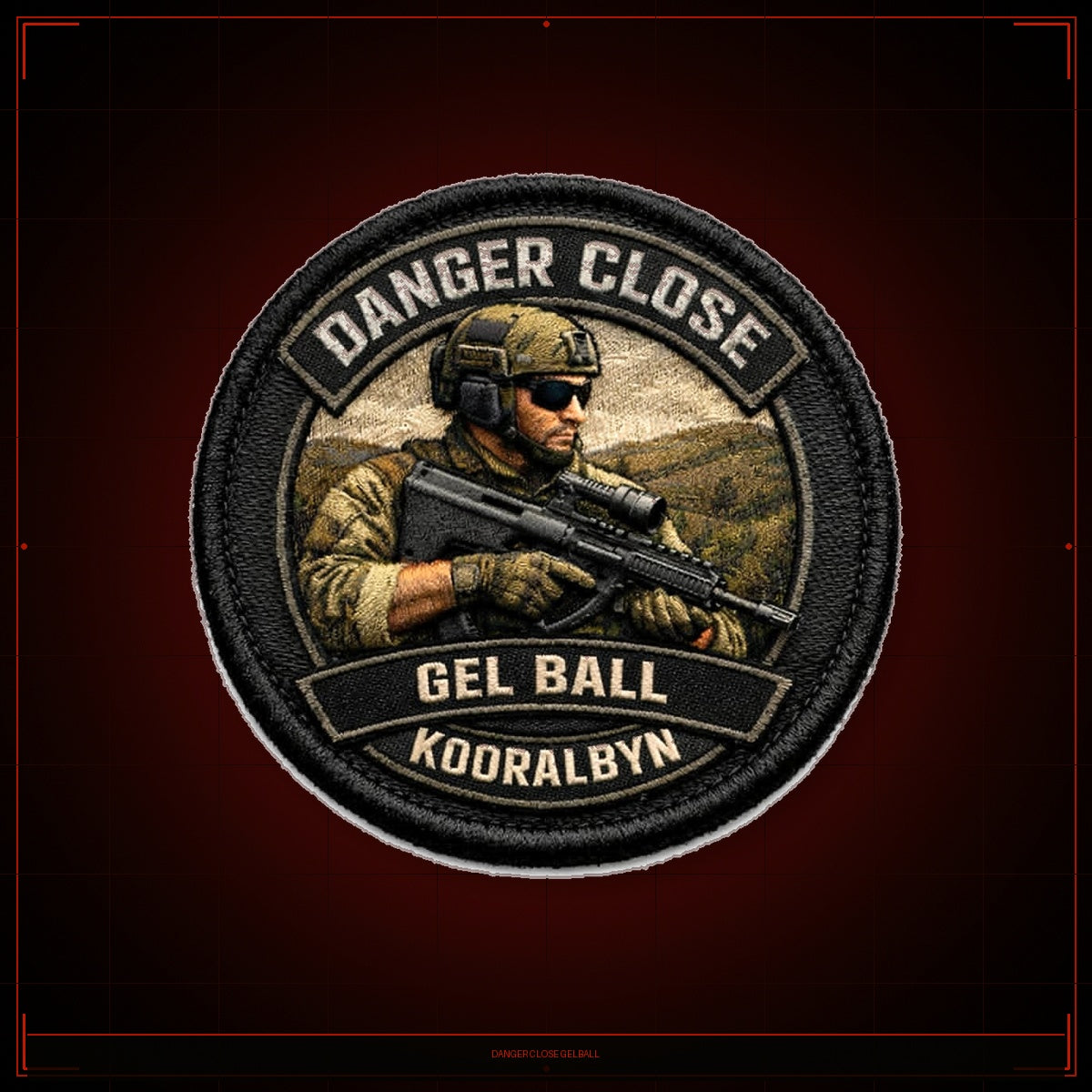 Danger Close Shield Patch